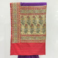 Royal Purple Silk Saree - Mangaldeep NX