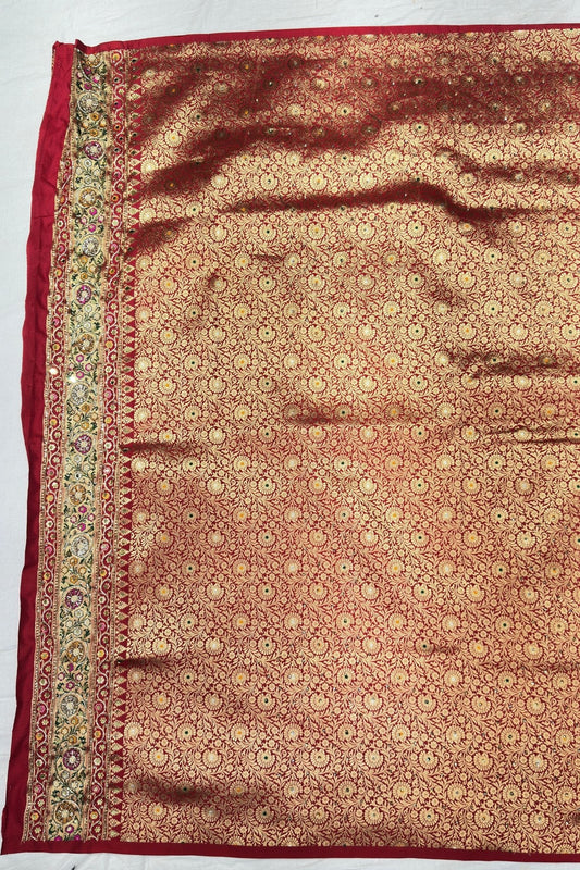 Royal Purple Silk Saree - Mangaldeep NX
