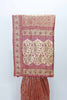 Rust Red Banarasi Silk Saree with Peacock Zari Work and Traditional Border - Mangaldeep NX