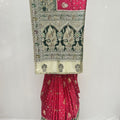 Stunning Pink and Green Banarasi Silk Saree - Mangaldeep NX