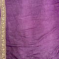 Stunning Pink and Purple Banarasi Silk Saree - Mangaldeep NX