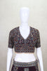 Stunning Wine Color Mirror Work Embroidered Lehenga Choli - Mangaldeep NX