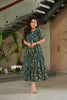 Stylish Casual Wear Faux Georgette Fully Flared Printed Kurti - Mangaldeep NX