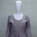 Stylish Lavender Embroidered Lehenga Set with Dupatta - Mangaldeep NX