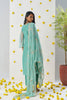 Superb Sea Green Chiffon Embroidered Salwar Suit - Mangaldeep NX