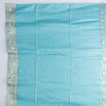 Teal Blue Banarasi Silk Saree with Zari Weaving and Rich Pallu - Mangaldeep NX