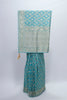 Teal Blue Banarasi Silk Saree with Zari Weaving and Rich Pallu - Mangaldeep NX