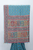 Teal Blue Bandhani Print Saree with Traditional Mirror Work and Multicolor Pallu - Mangaldeep NX