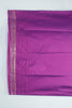 Teal Blue Ikat Silk Saree with Contrast Purple Banarasi Pallu and Zari Border - Mangaldeep NX