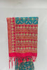 Teal Blue Patola Silk Saree - Mangaldeep NX