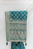 Teal Green Banarasi Silk Saree - Mangaldeep NX