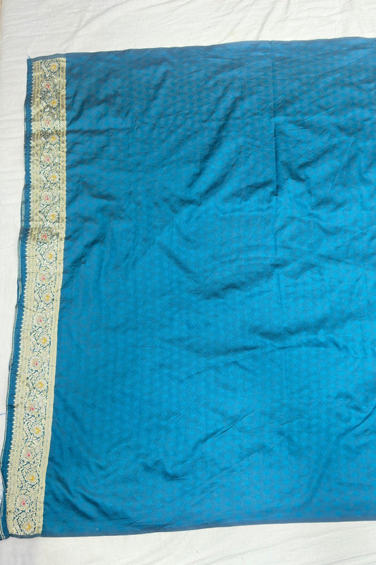 Teal Green Banarasi Silk Saree - Mangaldeep NX