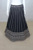 Traditional Black Mirror Work Lehenga Choli set with V - Neck Blouse - Mangaldeep NX