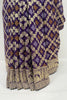 Traditional Dark Purple Banarasi Silk Saree - Mangaldeep NX