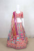Traditional Multicolor Embroidered Gujarati Mirror Work Lehenga Choli - Mangaldeep NX