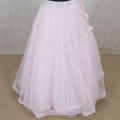 Trendy Baby Pink Net Lehenga Sleeveless Choli - Mangaldeep NX