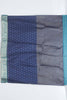 Turquoise Blue Bangalori Silk Saree with Zari Woven Pallu and Traditional Motifs - Mangaldeep NX