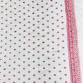 White Silk Saree with Vibrant Rajasthani Print - Mangaldeep NX