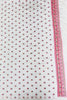 White Silk Saree with Vibrant Rajasthani Print - Mangaldeep NX