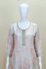 Women's White Floral Anarkali Suit Graceful Indian Ethnic Wear for Festive and Party Occasions - Mangaldeep NX