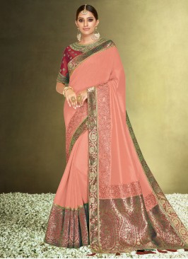 Adorning Zari Ceremonial Classic Saree