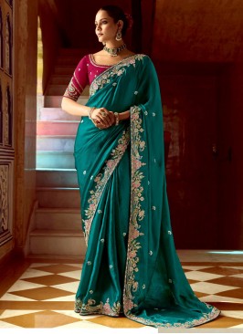 Aesthetic Fancy Fabric Classic Saree