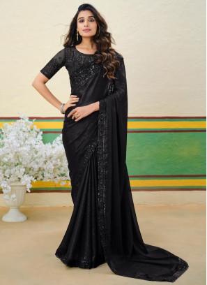 Affectionate Sequins Party Traditional Saree