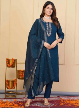 Affectionate Zari Festival Pant Style Suit