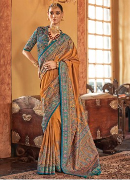 Alluring Silk Party Contemporary Saree