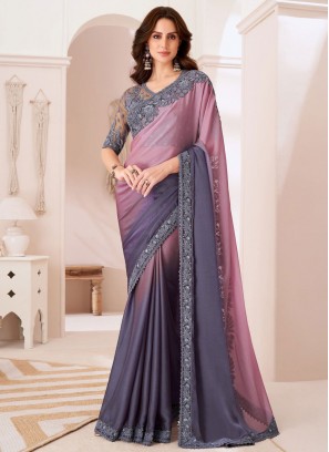 Amazing Shaded Saree For Party