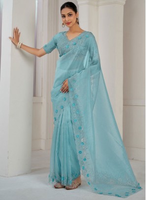 Angelic Organza Designer Saree