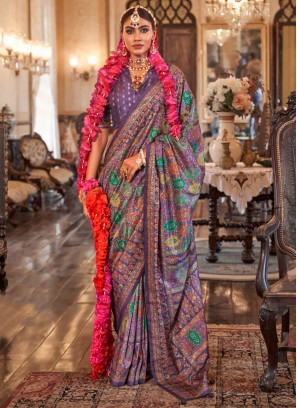 Appealing Printed Party Designer Saree