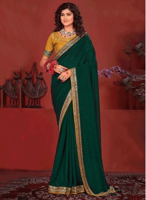 Aristocratic Stone Designer Saree