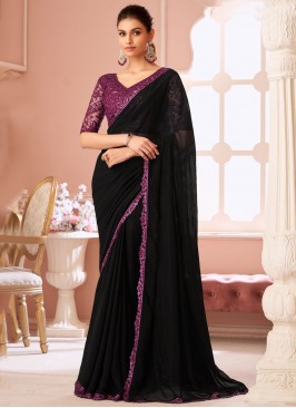 Artistic Georgette Designer Saree