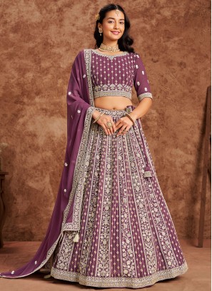 Attractive Thread Ceremonial Lehenga Choli