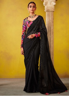 Attractive Thread Silk Classic Saree