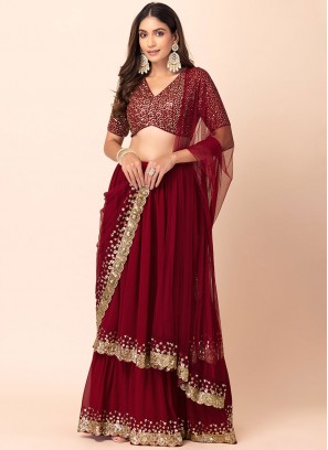 Auspicious Trendy Lehenga Choli For Festival