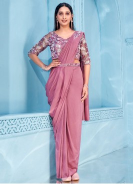 Awesome Lycra Ceremonial Contemporary Saree