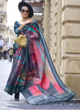 Awesome Silk Reception Trendy Saree