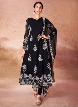 Black Color Designer Salwar Kameez