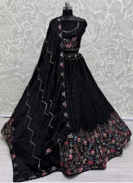 Black Color Lehenga Choli