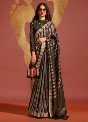 Black Party Classic Saree