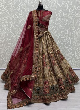 Brown Color Trendy Lehenga Choli