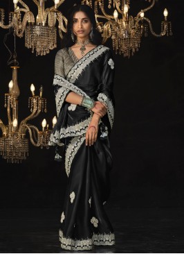 Capricious Sequins Trendy Saree