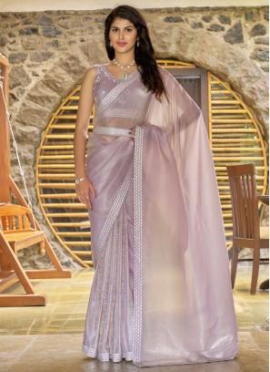 Chic Cutdana Festival Trendy Saree