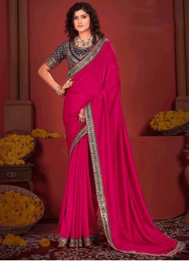 Compelling Lace Contemporary Saree