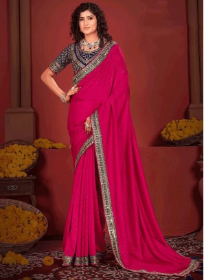 Compelling Lace Contemporary Saree