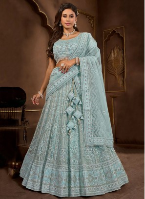 Cute Stone Net Readymade Lehenga Choli