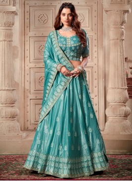 Delectable Silk Thread Readymade Lehenga Choli