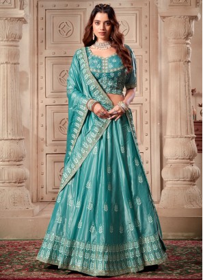 Delectable Silk Thread Readymade Lehenga Choli